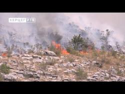 Trebinje: Pomoć za domaćinstva koja su pretrpjela štete od požara (VIDEO)