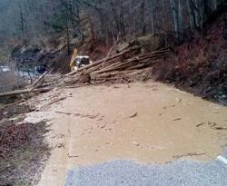 Очишћен одрон на магистралном путу Гацко-Тјентиште