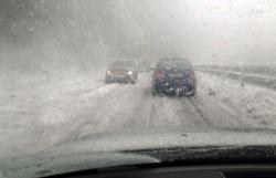 Saobraćaj otežan zbog snijega