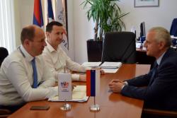 Konzul Republike Srbije na prijemu kod gradonačelnika Petrovića