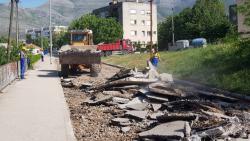  Trebinje: Počela sanacija ulice Republike Srpske u Mokrim Dolovima (FOTO)