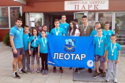 Plivačima Leotara 15 medalja u Kragujevcu