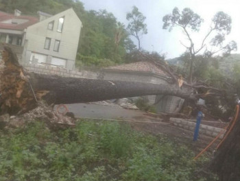 Nevrijeme poharalo Herceg Novi
