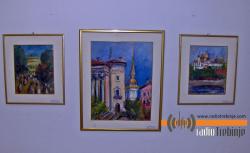 Slike Milene Šotre izložene u depadansu na Ušću