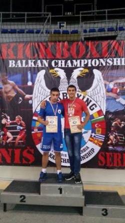 Dragović i Terzić srebreni na prvenstvu Balkana