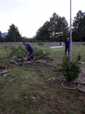 Акција чишћења у Коњском 