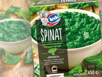 Smrznuti špinat 'Ledo' povučen iz prodaje zbog sumnje da je zaražen