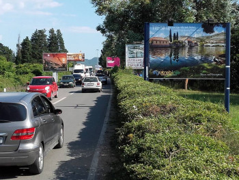 Promocija Trebinja putem reklamnih bilborda u blizini aerodroma u Crnoj Gori