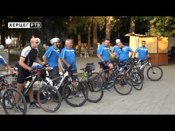 Бициклисти Леотара кренули на Хиландар (ВИДЕО)