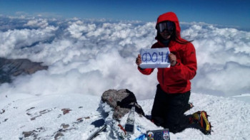 Podvig: Fočanka na krovu Evrope – Jelena se popela na Elbrus