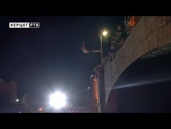 Na skokovima sa Kamenog mosta samo dva učesnika (VIDEO)