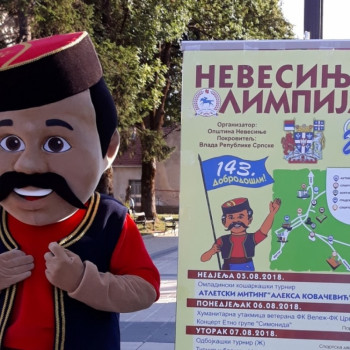 Nevesinje u olimpijskom dekoru