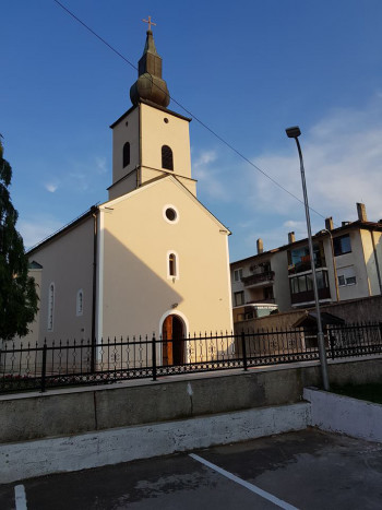 Сутра освештање цркве Св. Василија Великог у Коњицу