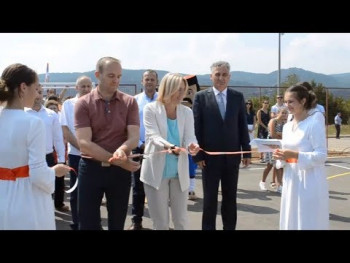 Premijerka Srpske u Nevesinju: U ovu opštinu uloženo više od 60 miliona KM (VIDEO)