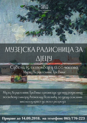 Muzej Hercegovine organizuje radionicu za djecu osnovnih škola