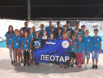 Plivačima Leotara 22 medalje u Herceg Novom