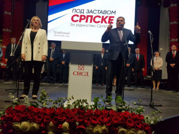 Dodik u Trebinju: BiH može, ali samo ako je u interesu Srba