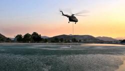 Helikopter Oružanih snaga BiH dejstvuje po požarištima