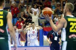ORLIĆI“ PRELETELI I SABONISOVOG SINA: Srbija u polufinalu prvenstva Evrope u košarci!„