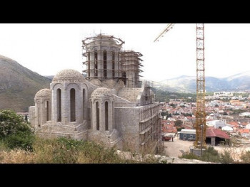 Saborni hram u Mostaru vraća izgled iz 1873. godine (VIDEO)
