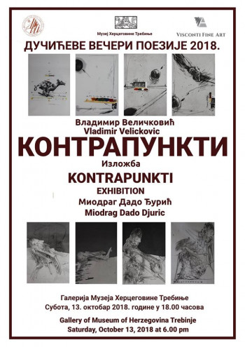 U Muzeju Hercegovine u subotu izložba 'Kontrapunkti'