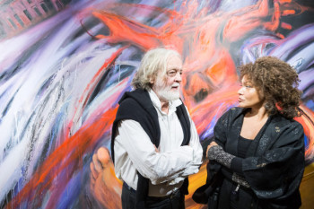 Otvorena izložba slika 'Progon' i promovisana knjiga 'Slikaj i ćuti' Miloša Šobajića