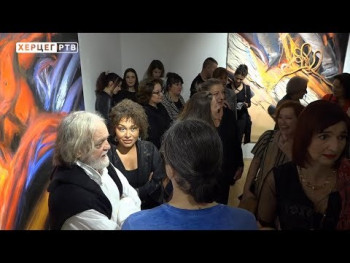 Slike i skulpture Miloša Šobajića pred trebinjskom publikom (VIDEO)