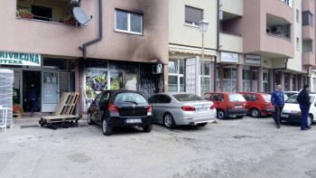 Trebinje: Gorio ''BMW' u Mokrim Dolovima (FOTO)