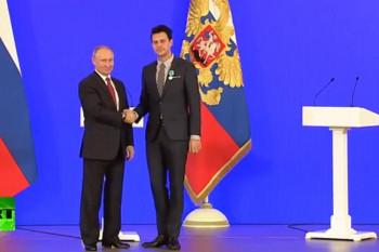 Medalja Puškina srpskom glumcu: Putin odlikovao Miloša Bikovića