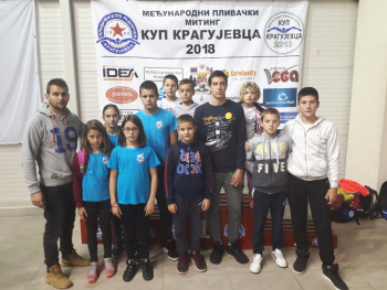 Plivačima Leotara četiri medalje u Kragujevcu