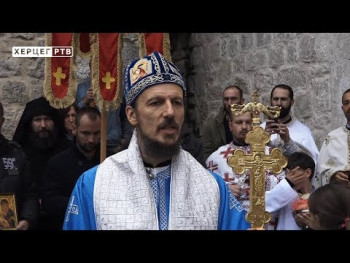 Proslavljena slava manastira Zavala (VIDEO)