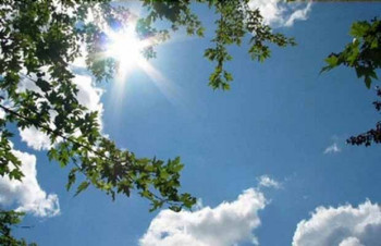 Сунчано и релативно топло