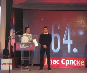 Božidar Vučurević među deset najperspektivnijih sportista Republike Srpske