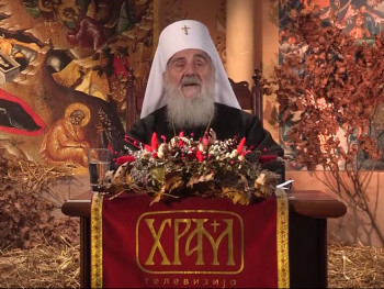 Božićna poslanica patrijarha Irineja (VIDEO)