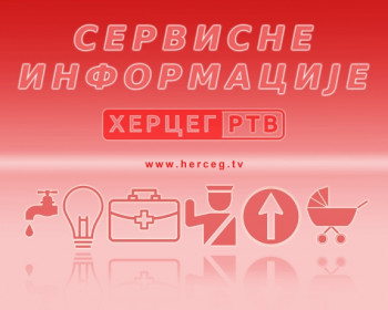 Servisne informacije za 09. januar 2019. godine