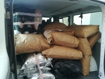 Детаљи о заплијени 240 килограма дроге код Гацка: Возач сканка покушао да искочи из комбија