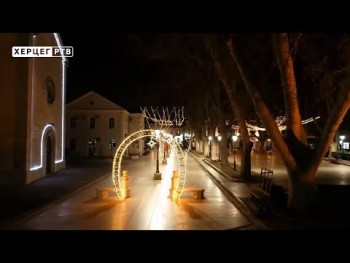 Trebinje noću (VIDEO)