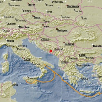Zemljotres na području Hercegovine
