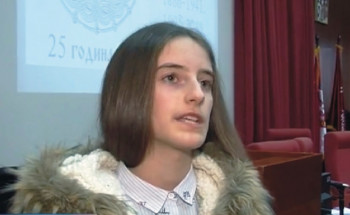 Ани Ћоровић из Љубиња прва награда на Светосавском књижевном конкурсу у Београду