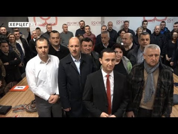 Počela predizborna kampanja u Trebinju, Mirko Ćurić: Nastavljamo sa radom (VIDEO)