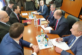 Вишковић у Требињу, састанак са Ћурићем