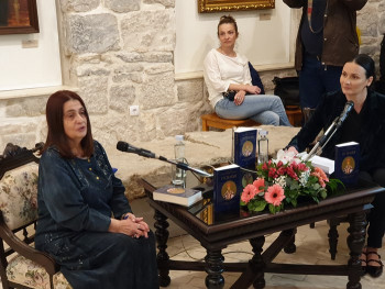 Ljiljana Habjanović Đurović u Trebinju predstavila knjigu o Svetom Vasiliju