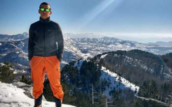 Trebinjac Miloš Bodiroga kolašinske vrleti savladao na krpljama