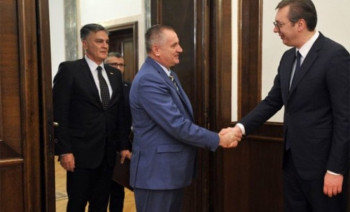 Састанак Радована Вишковића са Александром Вучићем и Аном Брнабић