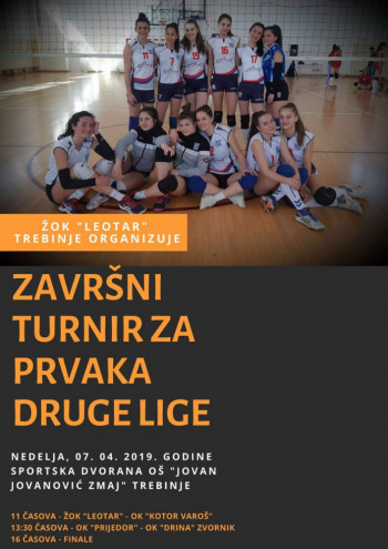 Odbojkašice ŽOK „Leotar“ nadomak Prve lige Srpske