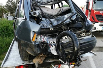 Povrijeđen motociklista u Todorićima