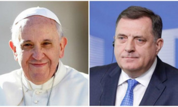 Ватикан: Милорад Додик се састаје са папом Фрањом