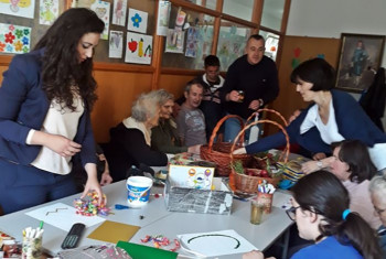 Радост Васкрса у Удружењу 'Сунце нам је заједничко'