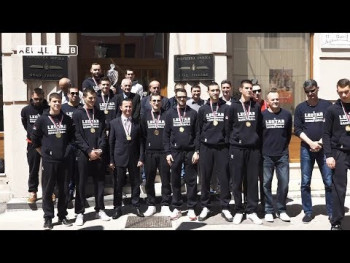 Košarkaši Leotara na prijemu kod gradonačelnika Trebinja (VIDEO)
