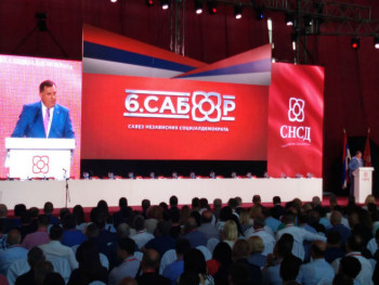 Milorad Dodik ponovo izabran za lidera stranke